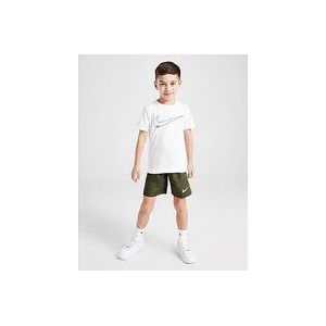 Nike T-Shirt/Woven Shorts Set Children - White, White