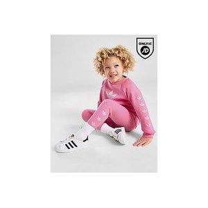 adidas Originals Repeat Trefoil Crew Tracksuit Infant - PINK, PINK