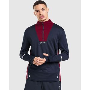 Red Run Activewear Tech 1/4 Zip Top - Blauw- Heren, Blauw