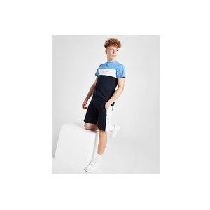 Tommy Hilfiger Colour Block T-Shirt/Shorts Set Junior - Navy, Navy