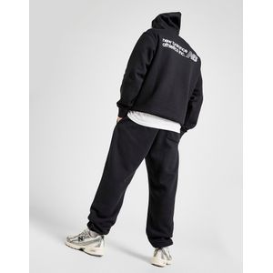 New Balance Back Logo Hoodie - Zwart- Heren, Zwart