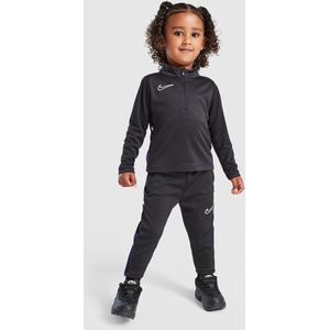 Nike Academy 1/4 Zip Tracksuit Infant - Zwart, Zwart