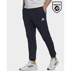 adidas Essentials Fleece Regular Tapered Broek - Blauw- Heren, Blauw