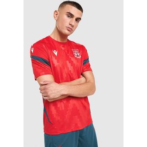 Macron Wrexham AFC Training Shirt - Rood- Heren, Rood