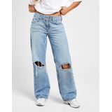 Levi's - Superlow Ripped Jeans - Blauw - Dames