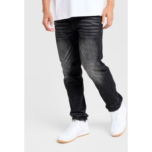 Supply & Demand Washed Core Slim Jeans - Zwart- Heren, Zwart