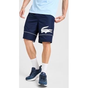 Lacoste Reverse Croc Shorts - Blauw- Heren, Blauw