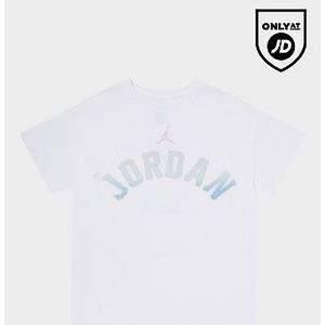 Jordan Girls' Fade Back Graphic T-Shirt Junior - White - Kind, White