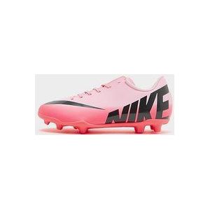 Nike Low-top voetbalschoen voor kleuters/kids (meerdere ondergronden) Jr. Mercurial Vapor 15 Club - Pink Foam/Black, Pink Foam/Black