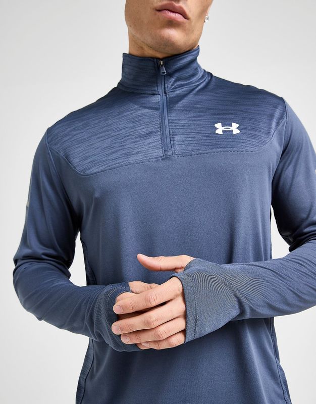 Under Armour - Tech Utility 1/4 Zip Top - Marineblauw - Heren