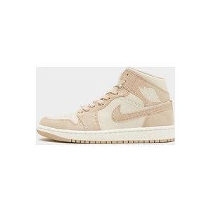 Nike Damesschoenen Air Jordan 1 Mid SE - Legend Light Brown/Sail/Legend Medium Brown- Dames, Legend Light Brown/Sail/Legend Medium Brown