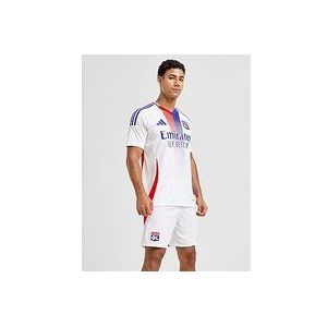 adidas Olympique Lyon 2024/25 Home Shorts - White- Heren, White