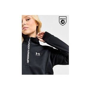 Under Armour UA Armour Fleece 1/4 Zip Top - Black- Dames, Black