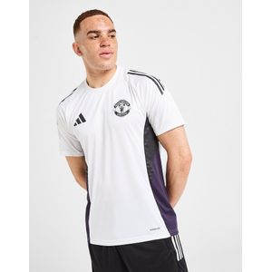 adidas - Manchester United - Trainingsshirt - Wit Zwart Paars - 2025-2026