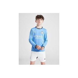 Puma Manchester City FC 24/25 Long Sleeve Home Shirt Jr - Blue - Kind, Blue