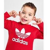 adidas Originals Trefoil Crew Tracksuit Infant - Better Scarlet, Better Scarlet