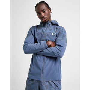 Under Armour Woven Windrunner Jacket - Blauw- Heren, Blauw