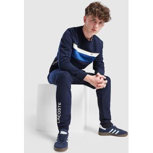 Lacoste Logo Fleece Joggers Junior - Blauw - Kind, Blauw