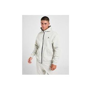 Jordan Sport Full Zip Fleece Hoodie - Grey Heather/Black- Heren, Grey Heather/Black