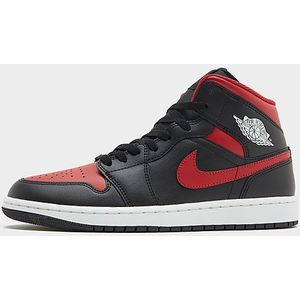 Jordan Air 1 Mid Heren - Black- Heren, Black