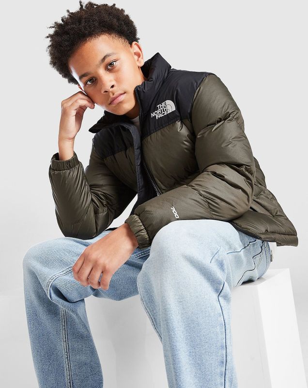 The North Face - Nuptse Jacket - Junior - Groen - Waterbestendig