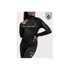 The North Face Sculpt 1/4 Zip Top - Black- Dames, Black