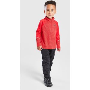 Under Armour Tech 1/4 Zip Tracksuit Infant - Rood - Kind, Rood