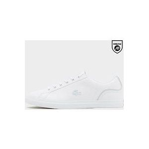 Lacoste Lerond Patent Junior - WHITE, WHITE