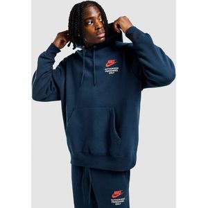 Nike Authorised Hoodie - Blauw- Heren, Blauw