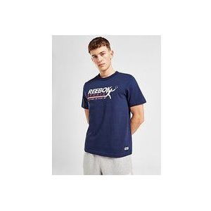 Reebok Tennic Graphic T-Shirt - Blue- Heren, Blue