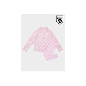 Under Armour Girls' Wordmark All Over Print Set Children - Pink, Pink