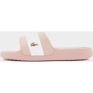 Lacoste Serve Pin Slides Dames - Bruin- Dames, Bruin