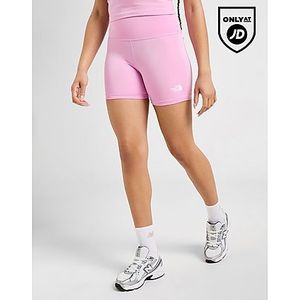 The North Face High Waist Cycle Shorts - Pink- Dames, Pink