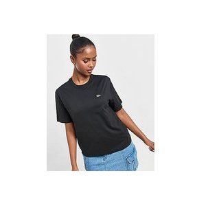 Lacoste Small Logo T-Shirt - Black- Dames, Black