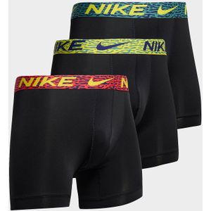 Nike 3-Pack Micro Abstract Print Boxers - Zwart- Heren, Zwart