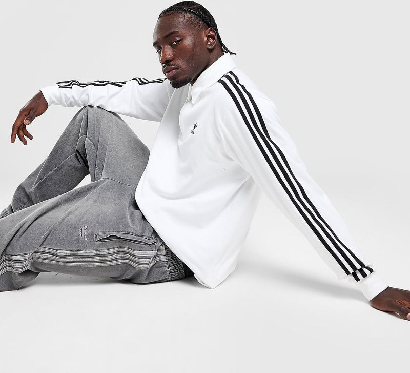 adidas Originals - Adicolor Rugby - Poloshirt - Lange Mouw