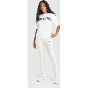 New Balance Girls' Flare Leggings Junior - Crème - Kind, Crème