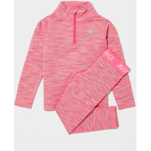 MONTIREX Girls' Trail 1/4 Zip Top/Leggings Set Childre - Roze, Roze