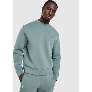 On Running Tech Crew Sweatshirt - Olive- Heren, Olive