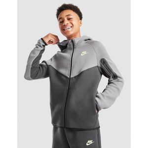 Nike Hoodie met rits voor kids Sportswear Tech Fleece - Grijs, Grijs