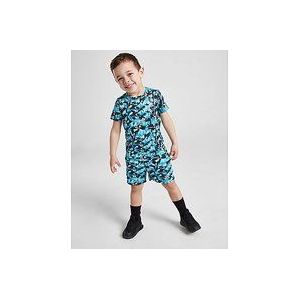 MONTIREX Geo T-Shirt/Shorts Set Children - Blue, Blue