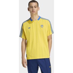 adidas Originals Leeds United FC Icon Shirt - Geel- Heren, Geel