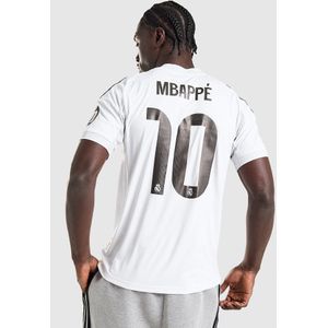 adidas Real Madrid 2025/26 Mbappe #10 Home Shirt - Wit- Heren, Wit