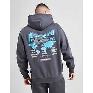 Hoodrich Worldwide Overhead Hoodie - Navy- Heren, Navy