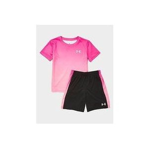 Under Armour Fade T-Shirt/Shorts Set Children - Pink - Kind, Pink
