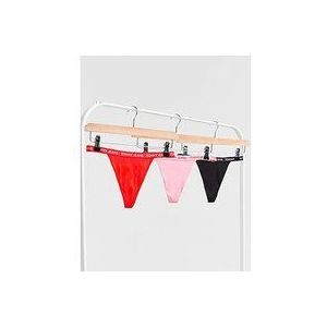 Tommy Jeans 3-Pack String - Multi- Dames, Multi