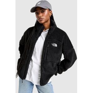 The North Face Hangita High Pile Full Zip Fleece - Zwart- Dames, Zwart