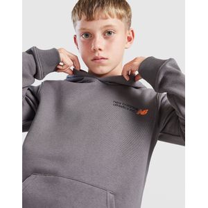 New Balance Athletics Overhead Hoodie Junior - Grijs - Kind, Grijs