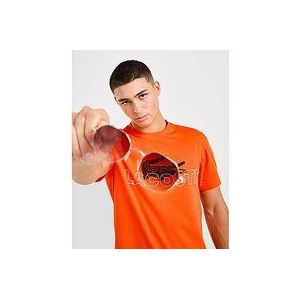 Lacoste Croc Logo T-Shirt - Orange- Heren, Orange