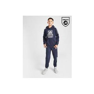 adidas Logo Print Joggers Junior - Navy - Kind, Navy